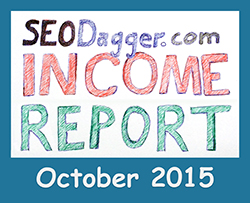 October 2015 Income Report